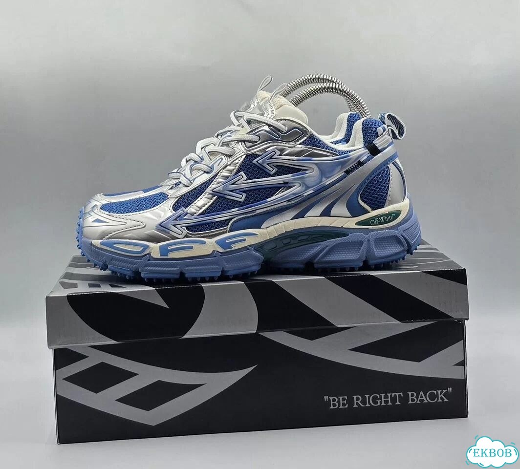 Кроссовки Off-White Be Right Blue Арт.:8073632979 фото 2