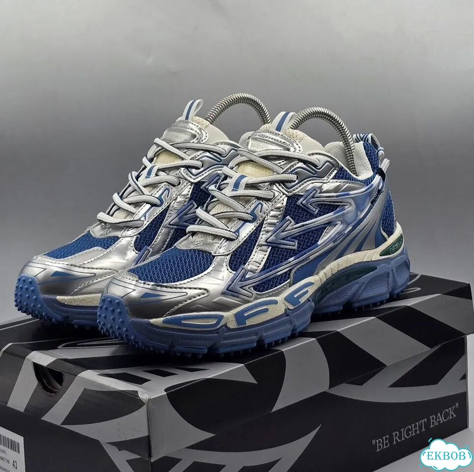 Кроссовки Off-White Be Right Blue Арт.:8073632979 фото 3