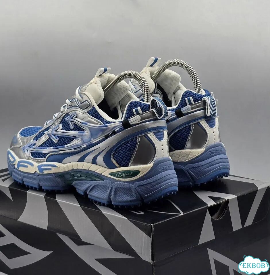 Кроссовки Off-White Be Right Blue Арт.:8073632979 фото 4