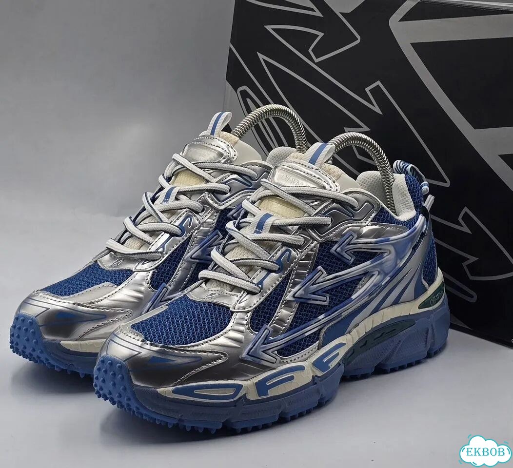 Кроссовки Off-White Be Right Blue Арт.:8073632979 фото 6