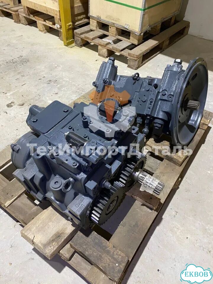 Основной насос Hitachi ZX200 фото 7