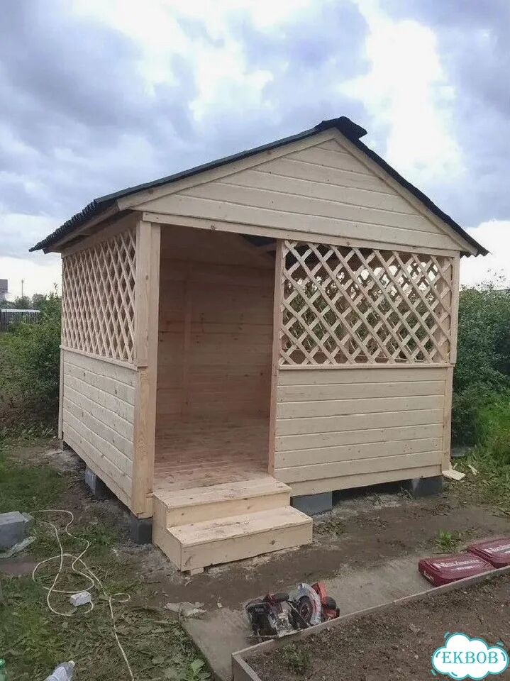 Беседка для дачи фото 3