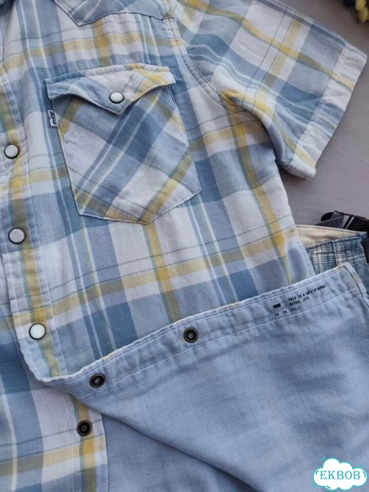 Рубашка мужская из 100% хлопка Levi's фото 2