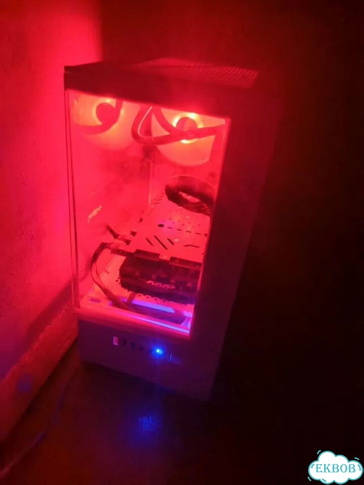Игровой пк с монитором и клавиатурой и мышкой фото 1