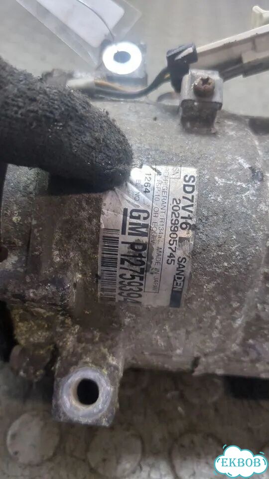Компрессор кондиционера Saab 9-3 фото 3