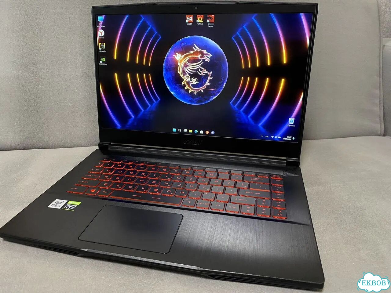 Игровой ноутбук Msi GF65 i5/RAM16/RTX3060-6gb фото 1