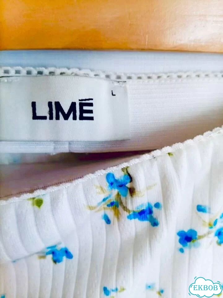 Летняя юбка Lime 48 50 в цветочек как новая фото 1