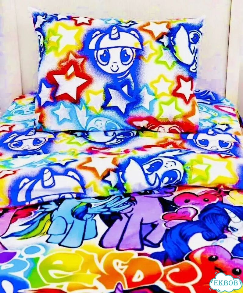 Детское постельное белье My little Pony светится фото 6