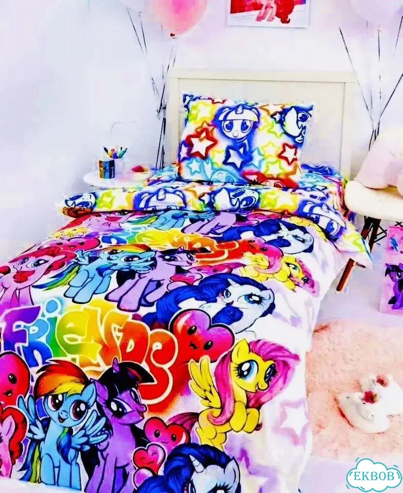 Детское постельное белье My little Pony светится фото 9