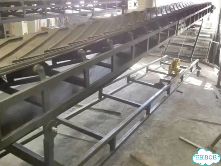 Наклонные транспортеры ленточные L-конфигурации фото 10
