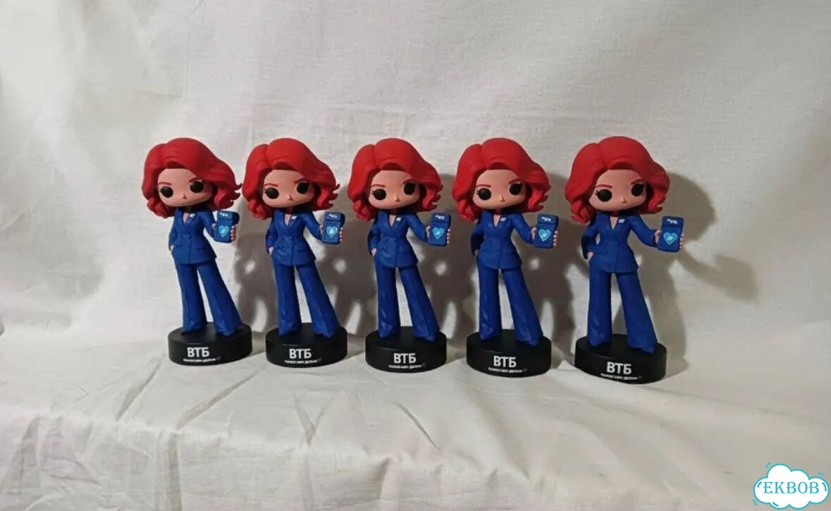 Корпоративные 3D-фигурки на заказ / Тиражные фигурки с логотипом фото 10