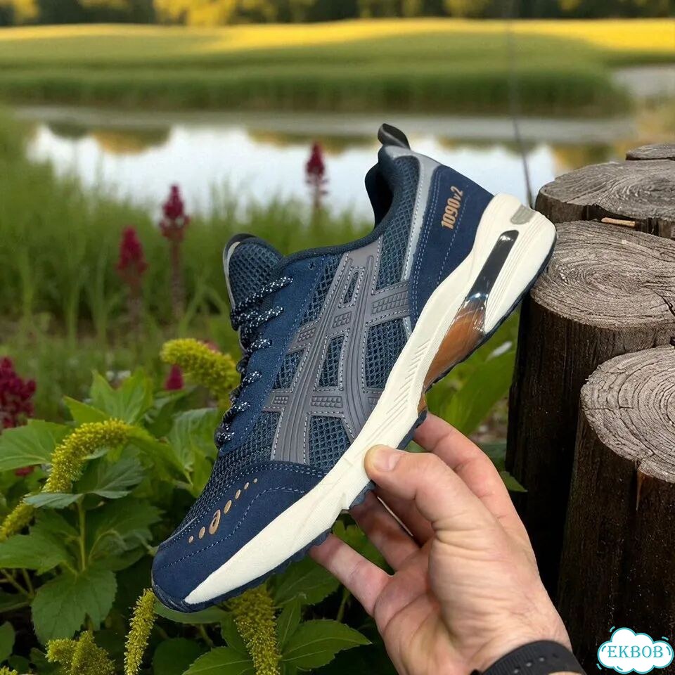 Asics 1090 Deep Blue. Глубокий цвет, редкий лук фото 3