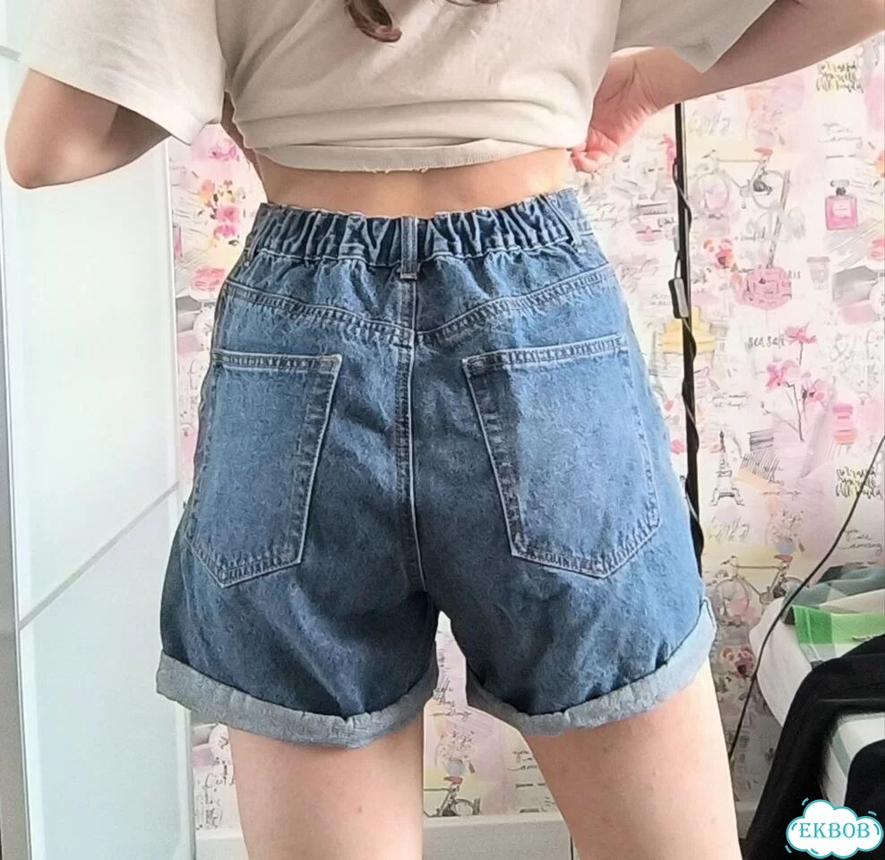 Женские джинсовые шорты фото 1