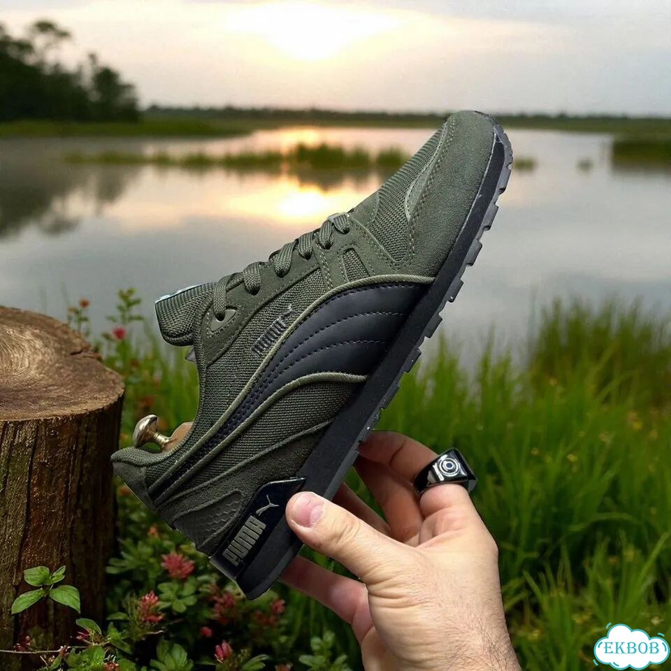 Puma Cell. Токсичный зеленый, баллон на пятке фото 3