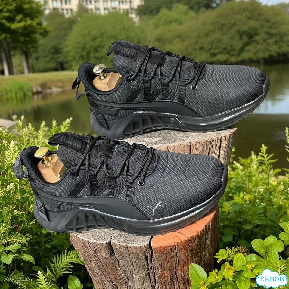 Puma Cell Rider Black. Ночной режим, строгие фото 4
