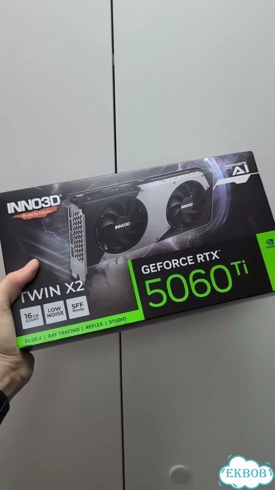 Видеокарта RTX 5060 Ti Inno3D Twin X2 16GB Новая фото 1