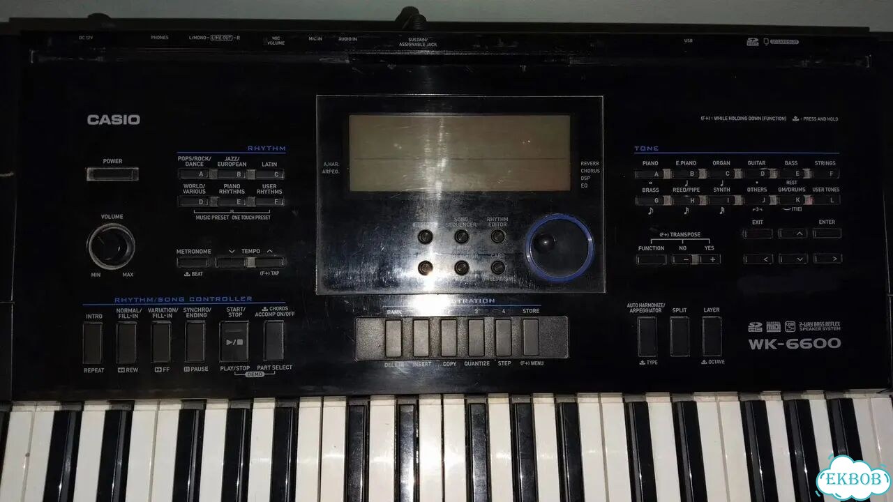 Синтезатор casio wk 6600 фото 2