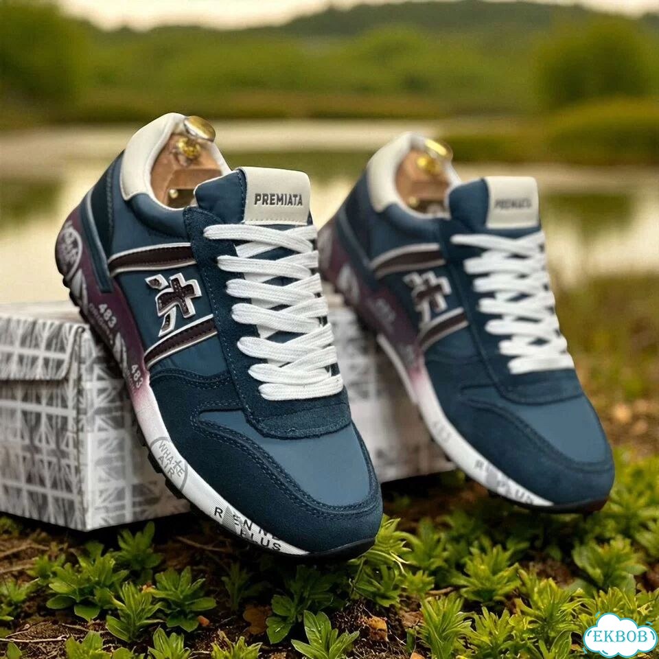 Premiata 483. Сочная бирюза, итальянский лук фото 3