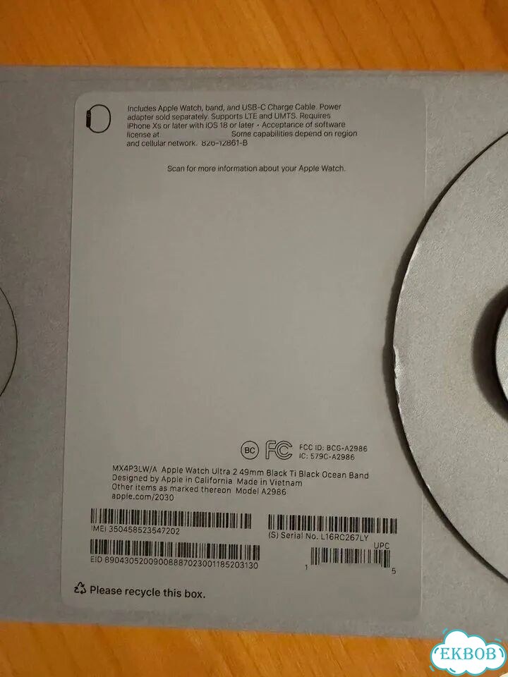 Apple Watch Ultra 2 49mm black фото 3