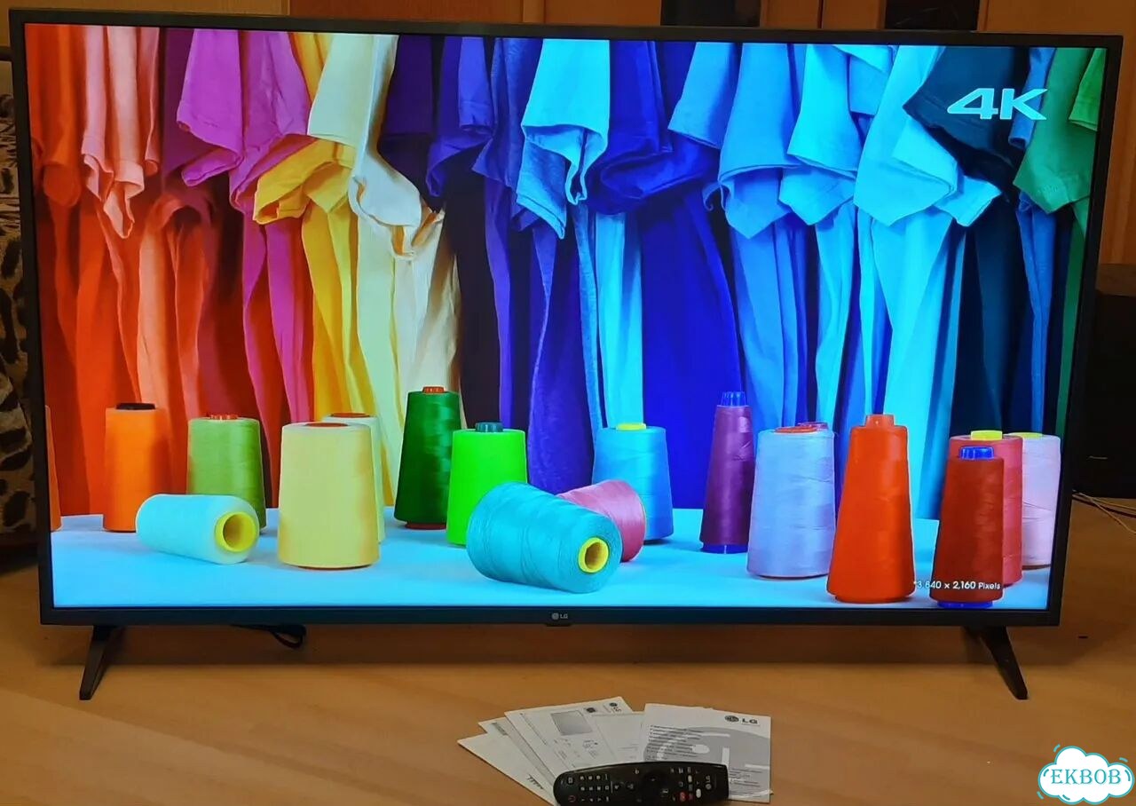 Телевизор LG 4К SMART UHD Огромный фото 8