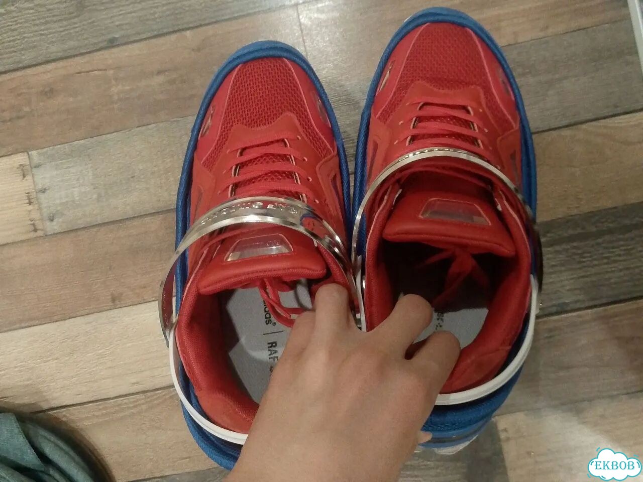Raf simons response trail 2 red фото 1