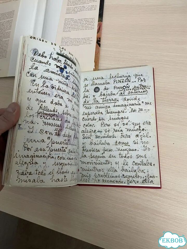 Книга автобиография Frida Kahlo фото 10