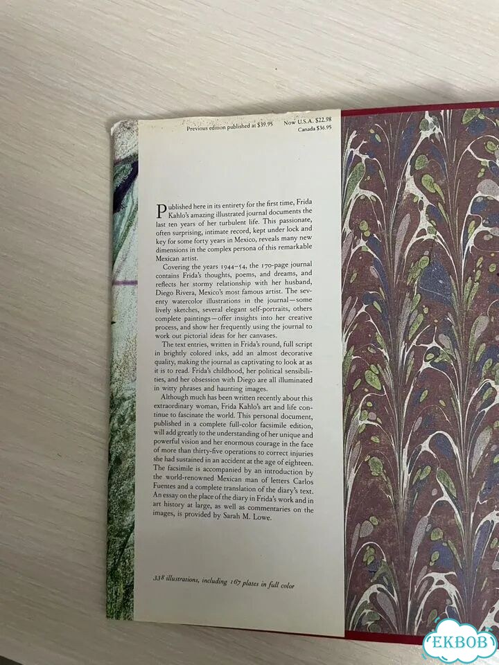 Книга автобиография Frida Kahlo фото 4