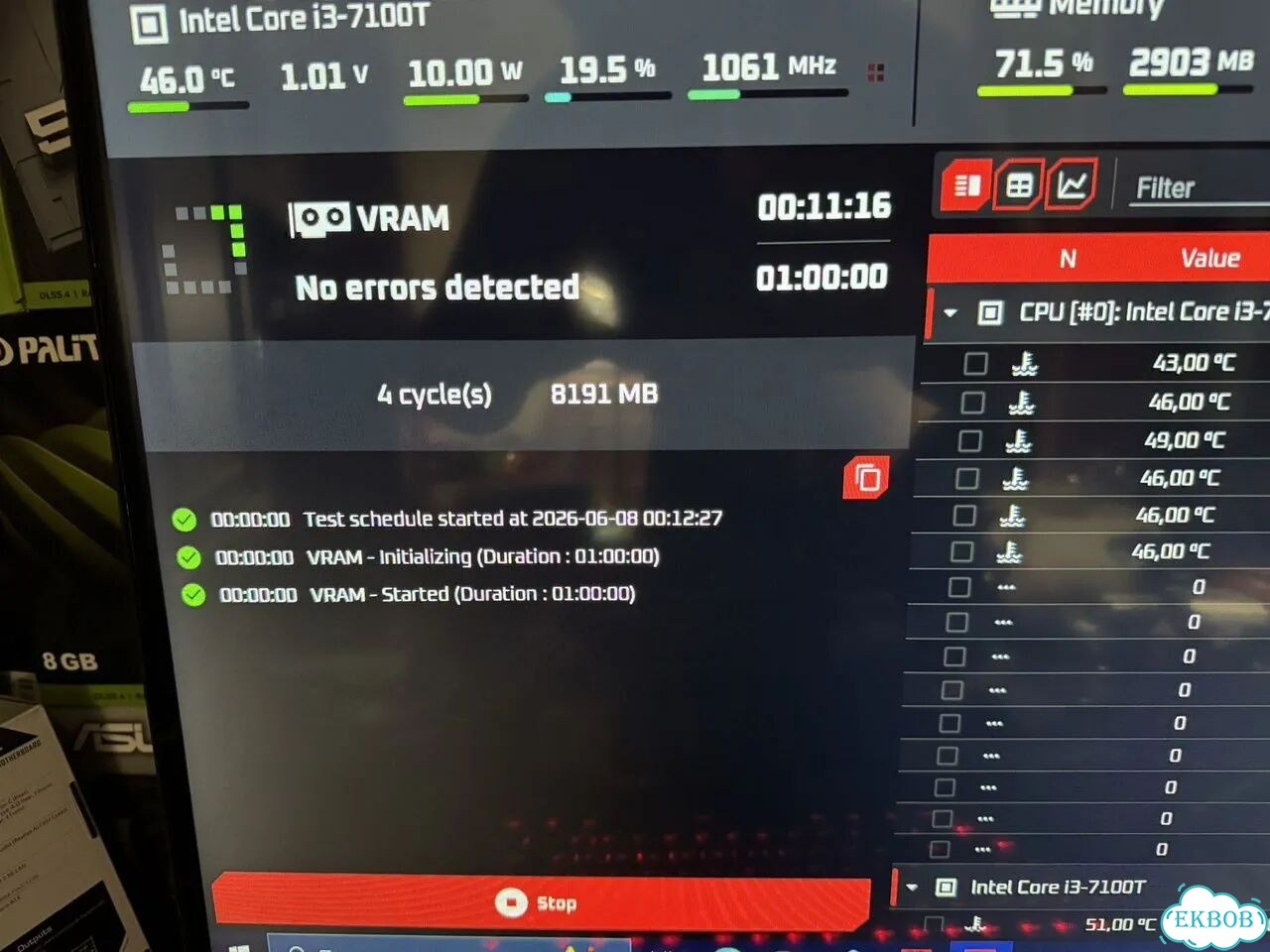 Игровая видеокарта GTX 1070 8gb фото 7