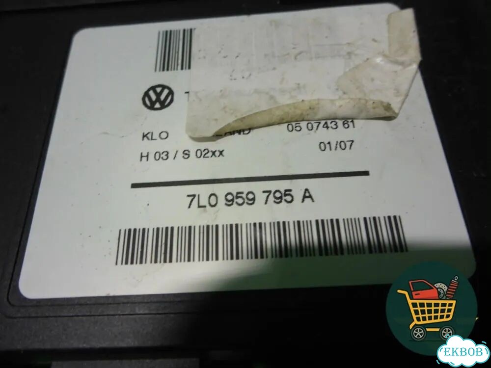 Стеклоподъёмник электрический задний левый Volkswagen Touareg c 2002-2010г (Туарег) фото 4