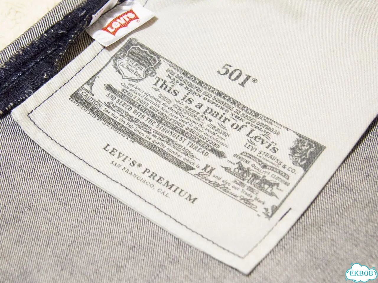 Джинсы Levis 501 W30 L30 Оригинал фото 2