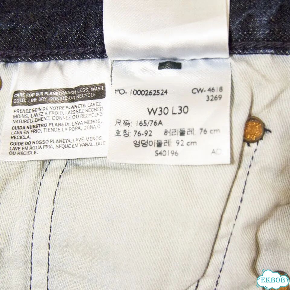 Джинсы Levis 501 W30 L30 Оригинал фото 7