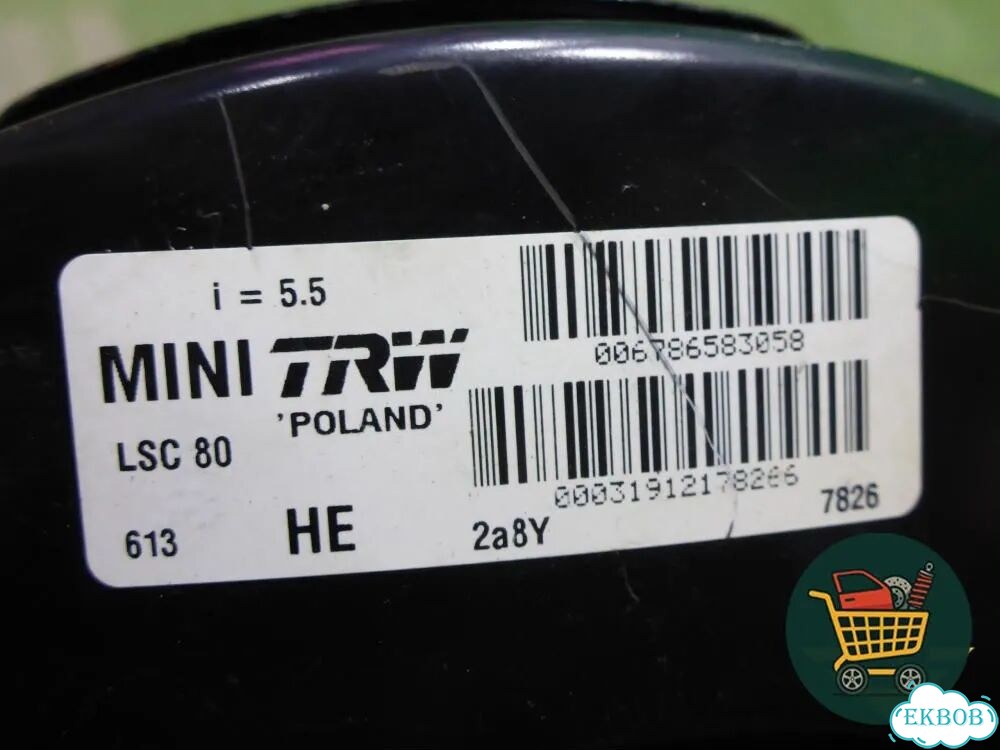 Усилитель тормозов вакуумный Mini Cooper R56 с 2005-2014г (Купер) фото 4