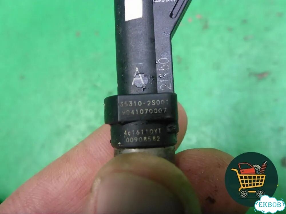 Форсунка инжекторная электрическая (2.5л G4KN) (353102S001) Kia K5 с 2020г (К5) фото 4