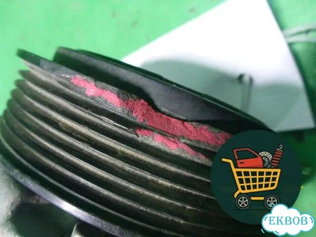 Компрессор кондиционера (1.6л BTS) (6Q0820808P) Seat Ibiza с 2008-2017г (Ибица) фото 6