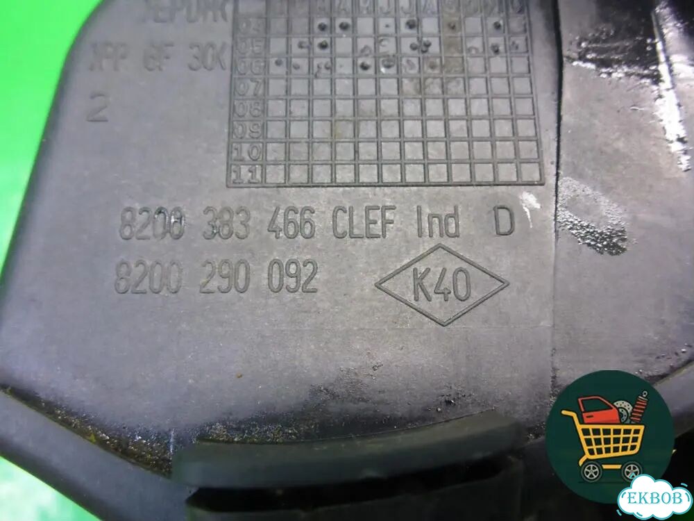 Лючок бензобака (8200389403 8200383466) Renault Clio с 2005-2012г (Клио) фото 3