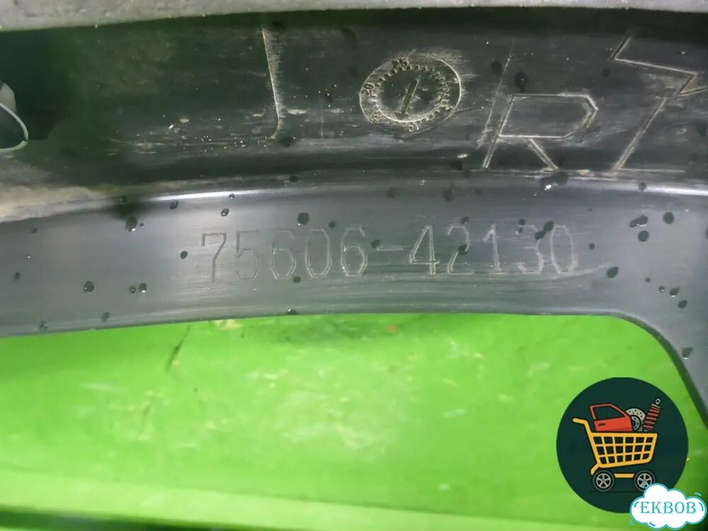 Накладка заднего крыла левого (после 2015г) (7560642130) Toyota Rav-4 с 2012-2019г (Рав 4) фото 2