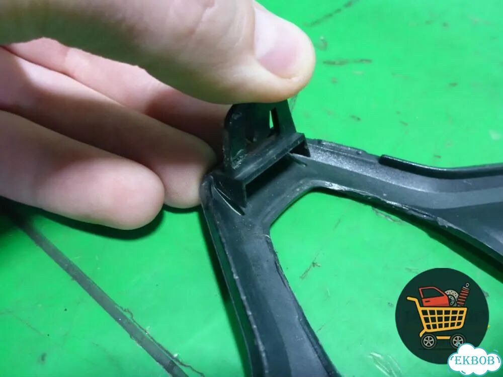 Накладка переднего бампера правая (602002189AA) Chery Tiggo 7 Pro Max с 2022г (Тиго 7 Про Макс) фото 6