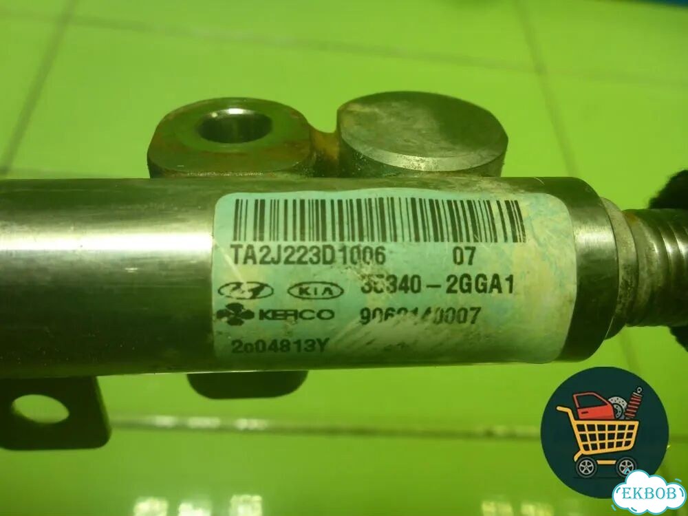 Рейка топливная рампа (2.4л G4KJ) (353402GGA1) Hyundai Tucson с 2015-2022г (Туксон) фото 4