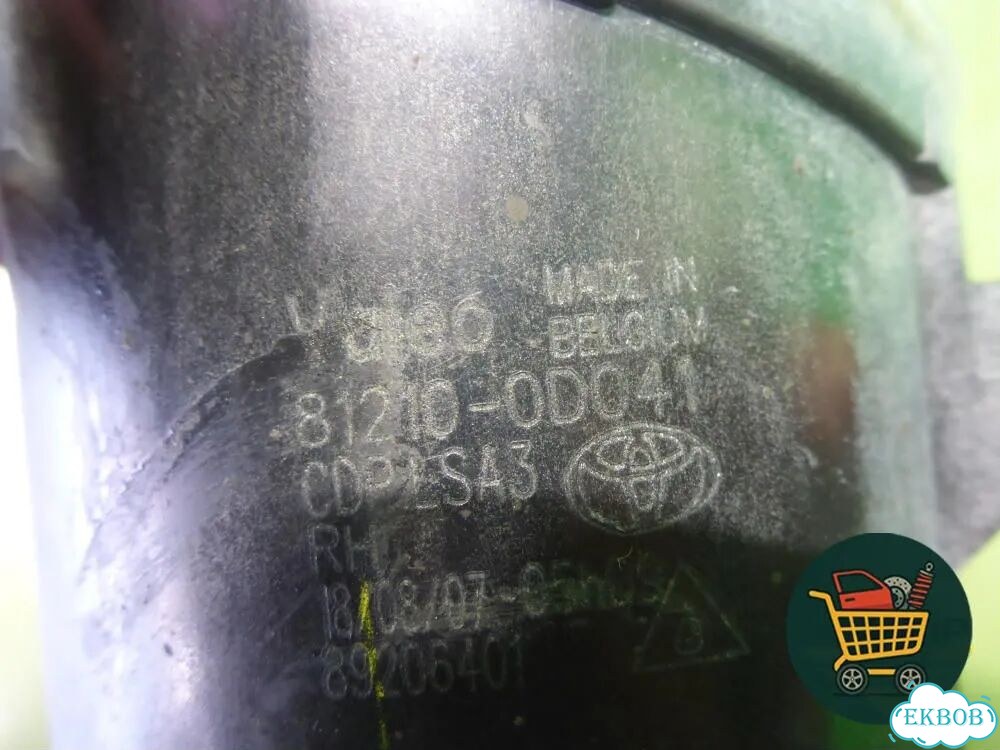 Фара противотуманная правая (OEM) (812100D041) Toyota Corolla (E18) с 2012-2019г (Королла 180) фото 4