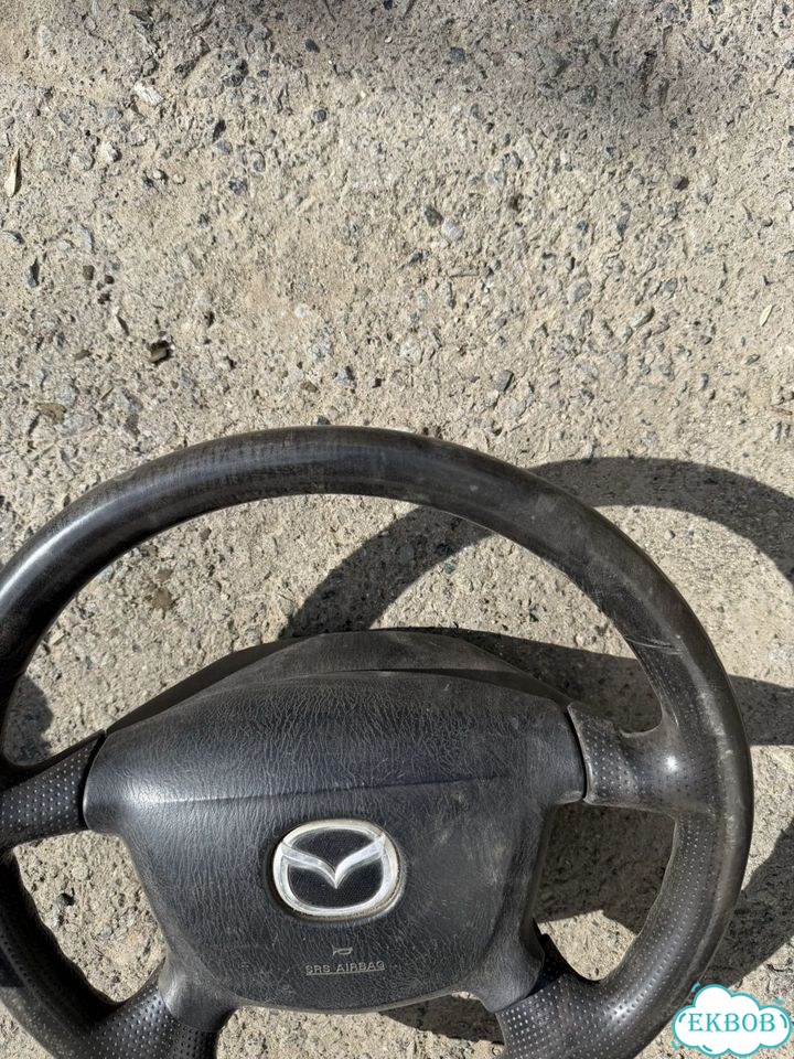 Руль mazda familia BJ5W ZL-DE 2002 фото 2