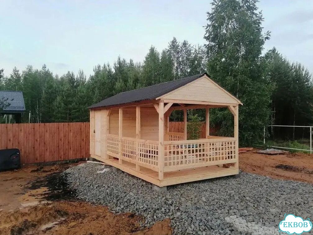 Беседка домик фото 2