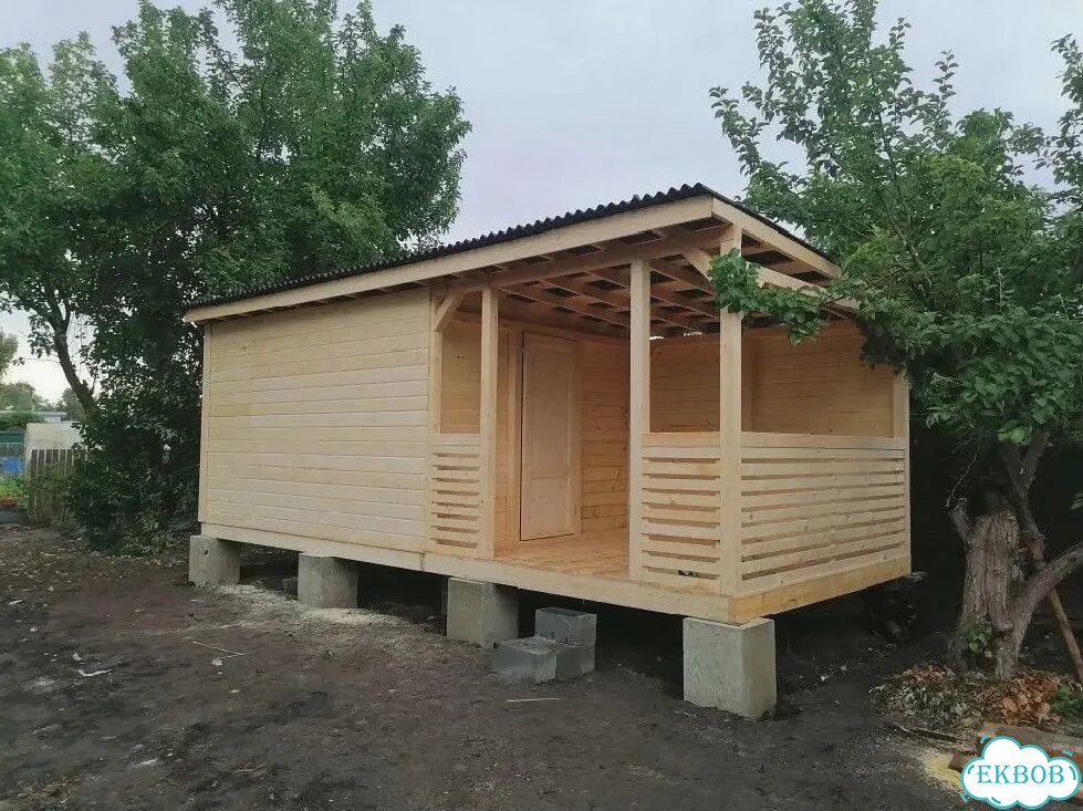 Беседка домик фото 3