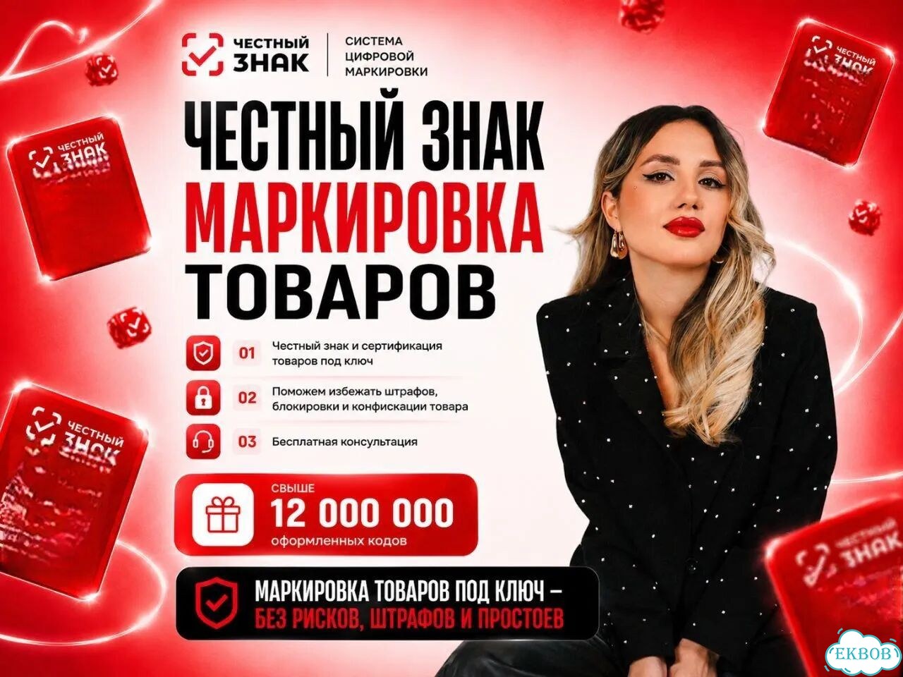 Честный Знак для Маркетплейсов под ключ / Помощь Селлерам Wildberries Ozon Я.М / Коды маркировки фото 1