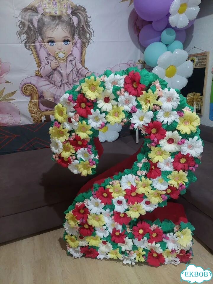 Цифра 2 для фотозоны фото 1