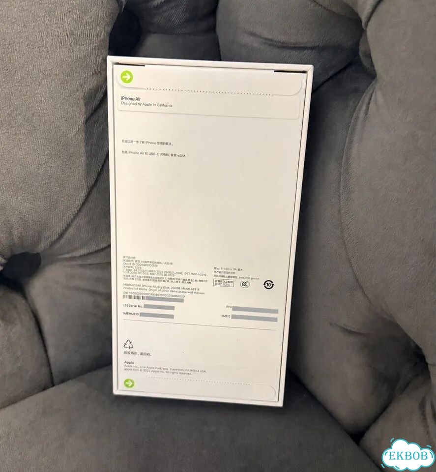 iPhone Air, 256 ГБ, eSIM фото 2