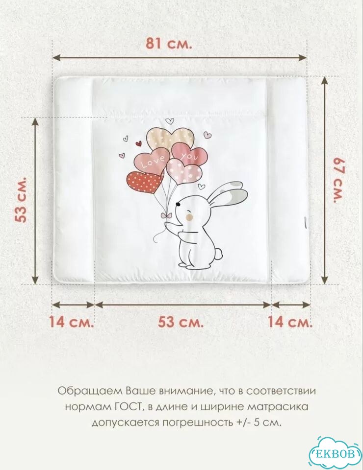 Матрас для пеленания фото 2