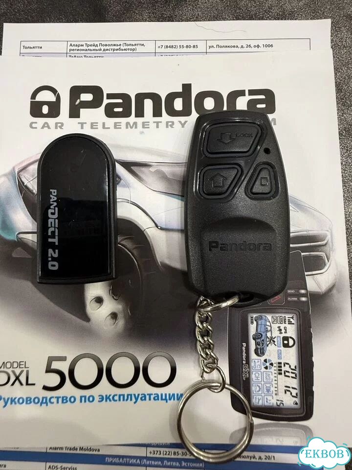 Брелоки и метка pandora dxl 5000 фото 4