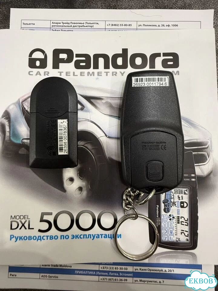 Брелоки и метка pandora dxl 5000 фото 7
