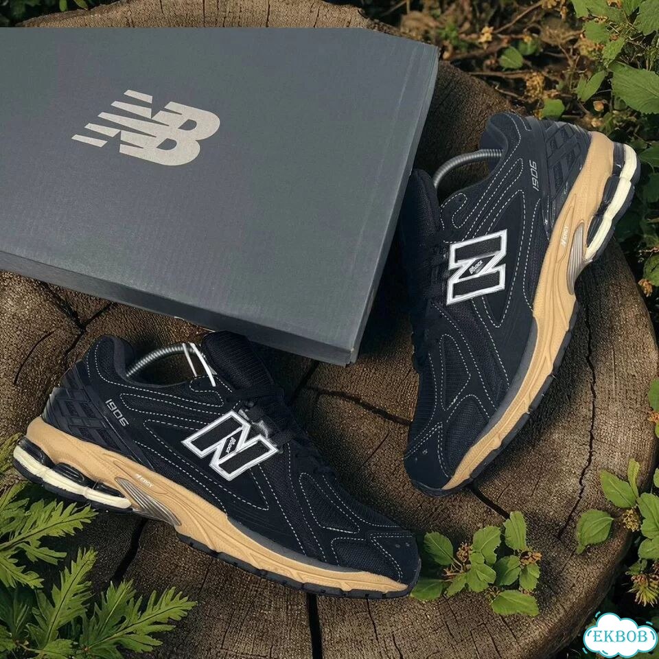 New Balance 1906R. Технологичный черный, топ фото 1