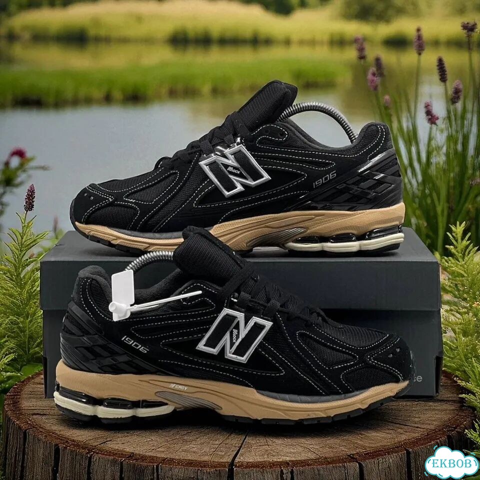 New Balance 1906R. Технологичный черный, топ фото 3